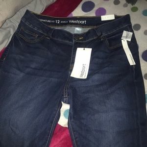 Signature fit 12 ankle Westport jeans